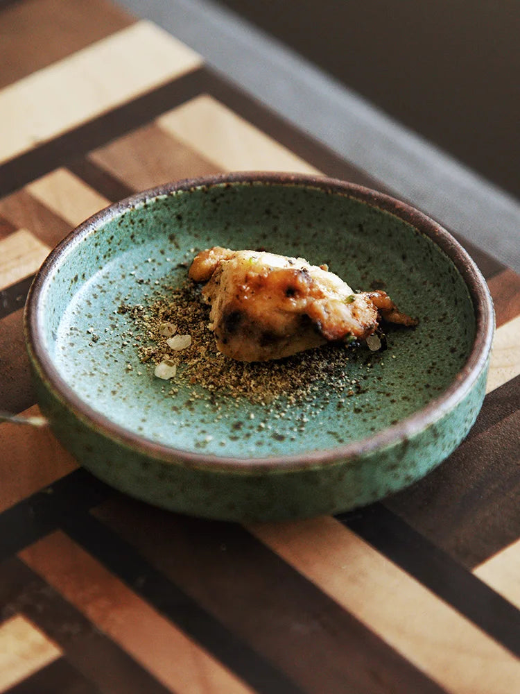 Green Stone Dinnerware Sets | Green Shosai Collection