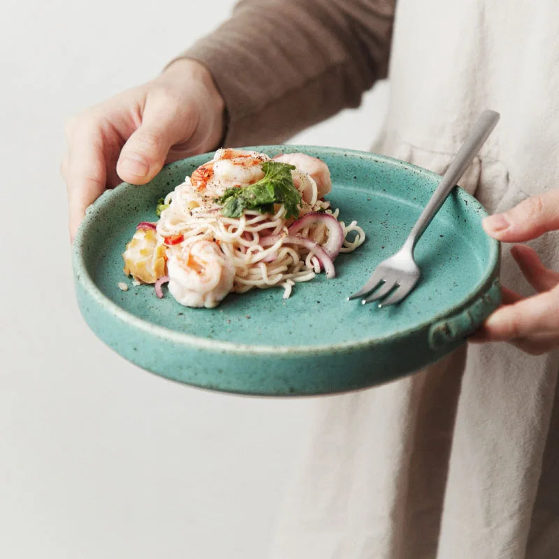 Green Stone Dinnerware Sets | Green Shosai Collection