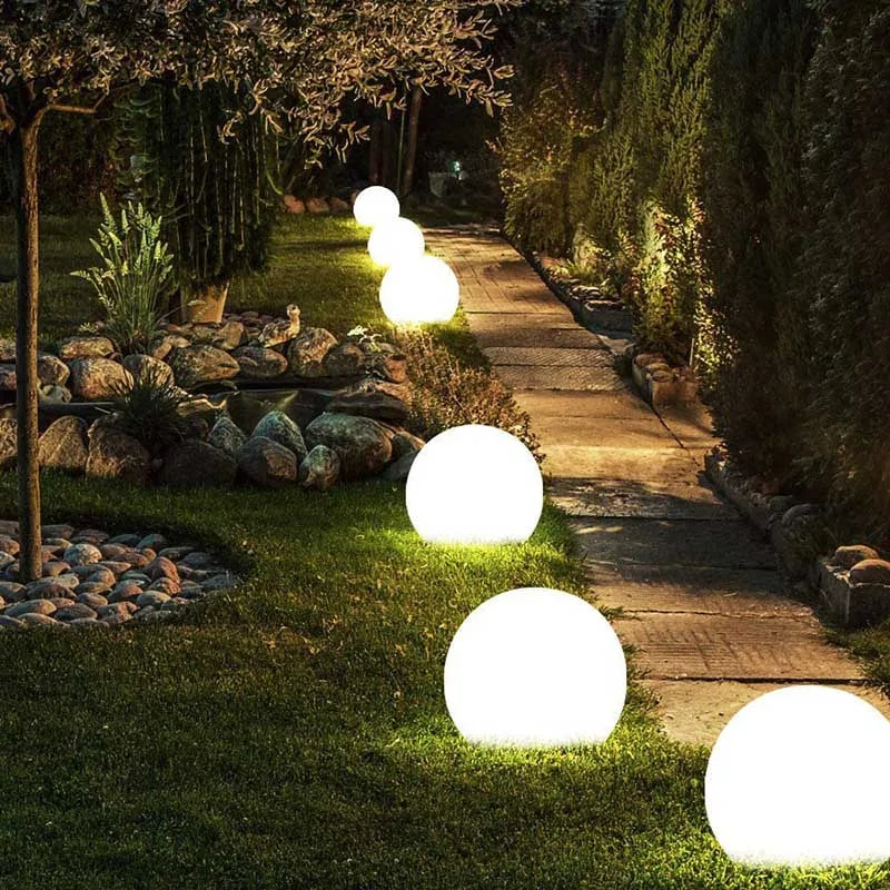 Lightning Globe | Waterproof Patio Globe Light