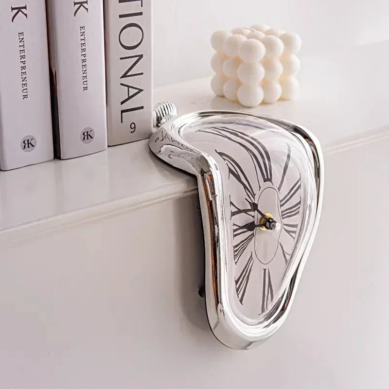 Modern Home Melting Salvador Dali Clock