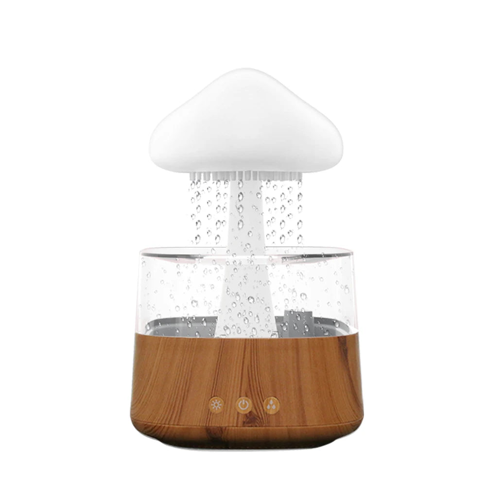 Cloud Rain Aromatherapy Diffuser,Cloud Rain Humidifier Water Drip