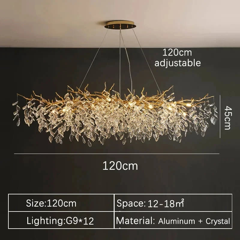 Gold Crystal LED