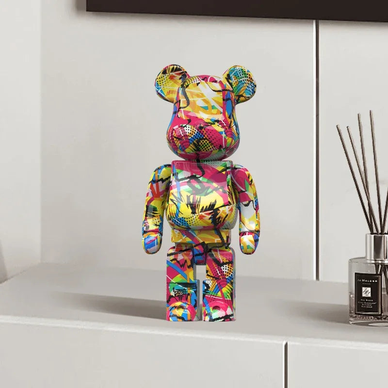 Bear Sculpture  Graffiti