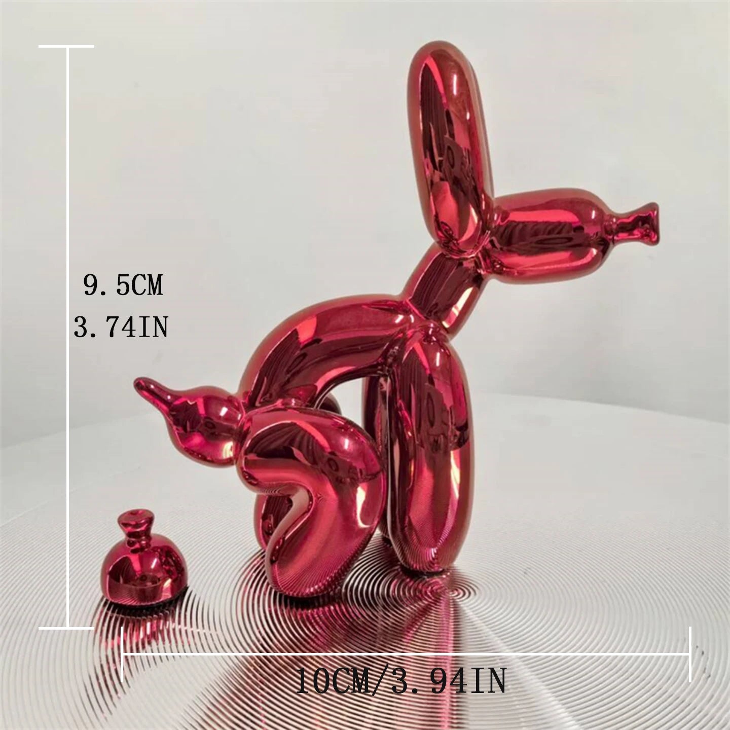 Balloon Dog Doing Business Sculpture