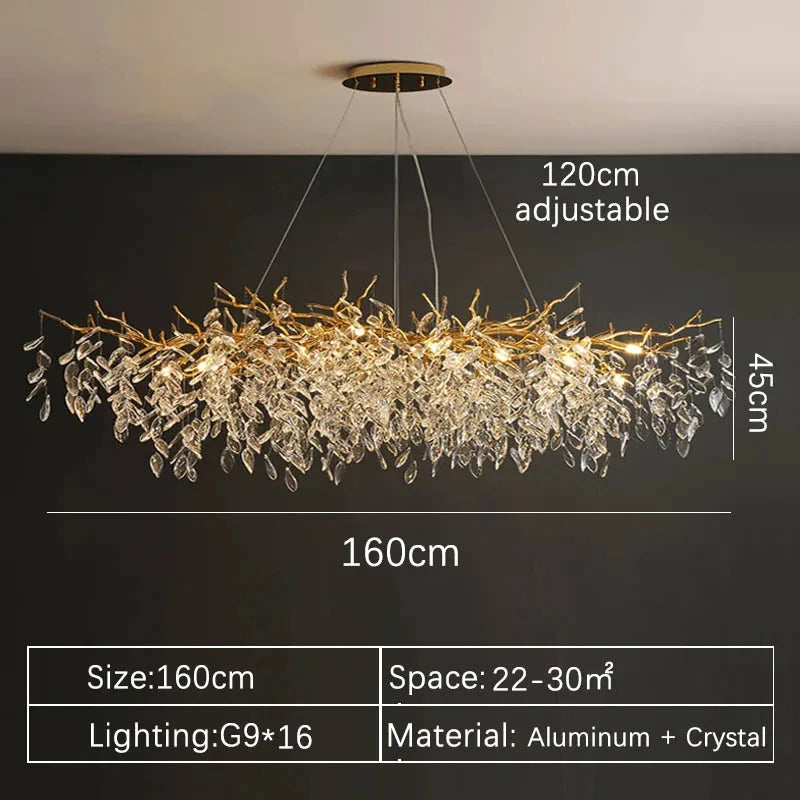 Gold Crystal LED