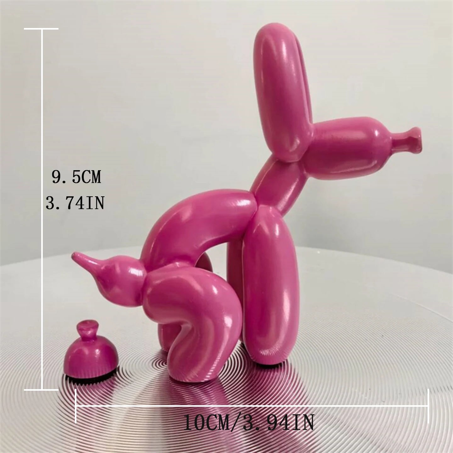 Balloon Dog Doing Business Sculpture