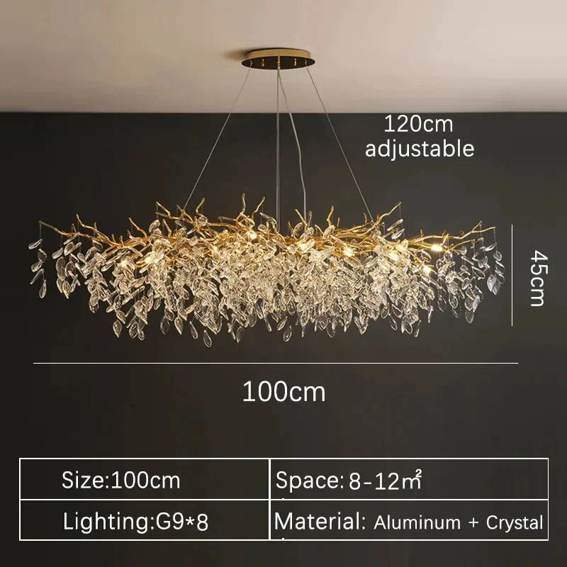 Gold Crystal LED