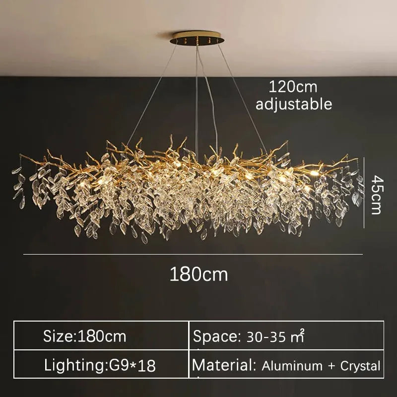 Gold Crystal LED