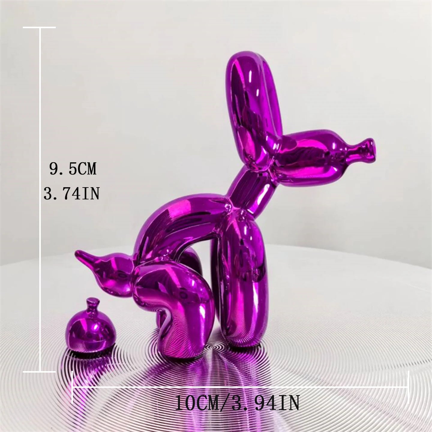 Balloon Dog Doing Business Sculpture