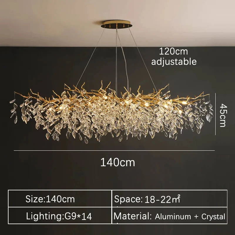 Gold Crystal LED