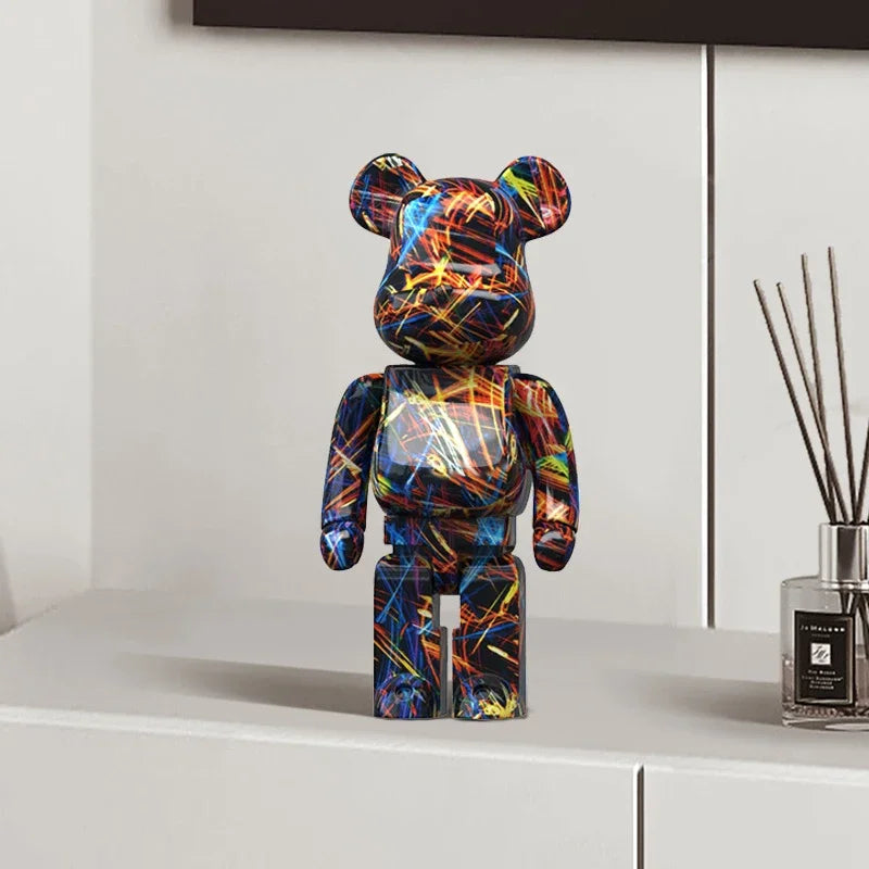 Bear Sculpture  Graffiti